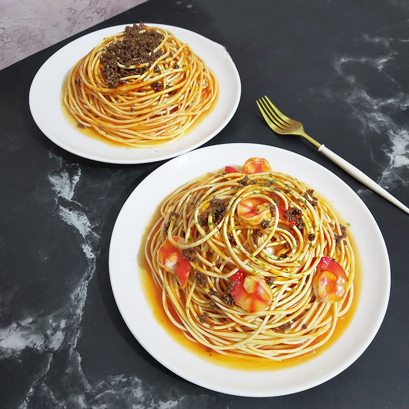 Home Decor Simulator - Simulation Pasta Noodles Fake Food Model,