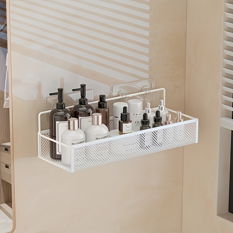 Woven Wall Basket - Portable Hanging Wall-mounted Storage Rack No-drilling