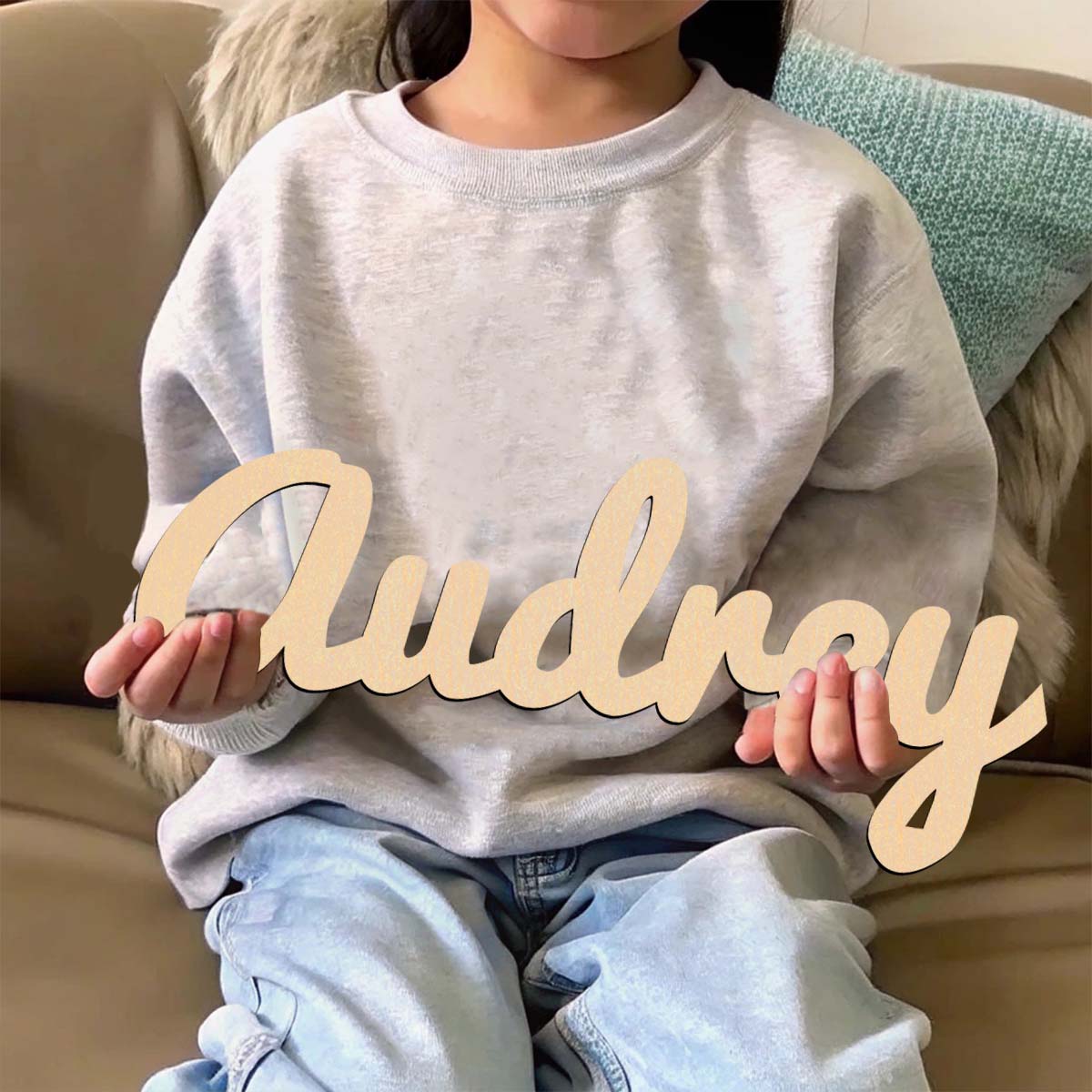 Home Decor Examples - 1PC Long-Lasting Custom Name audrey example