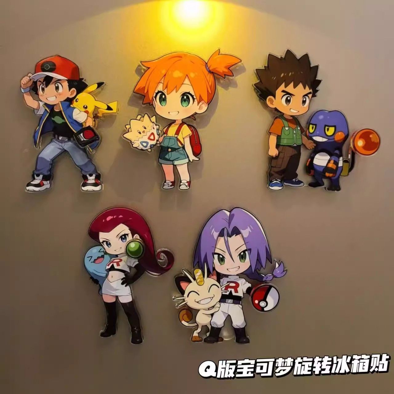 Home Decor Collection - Pokémon fridge magnets, high-quality creative merchandise,