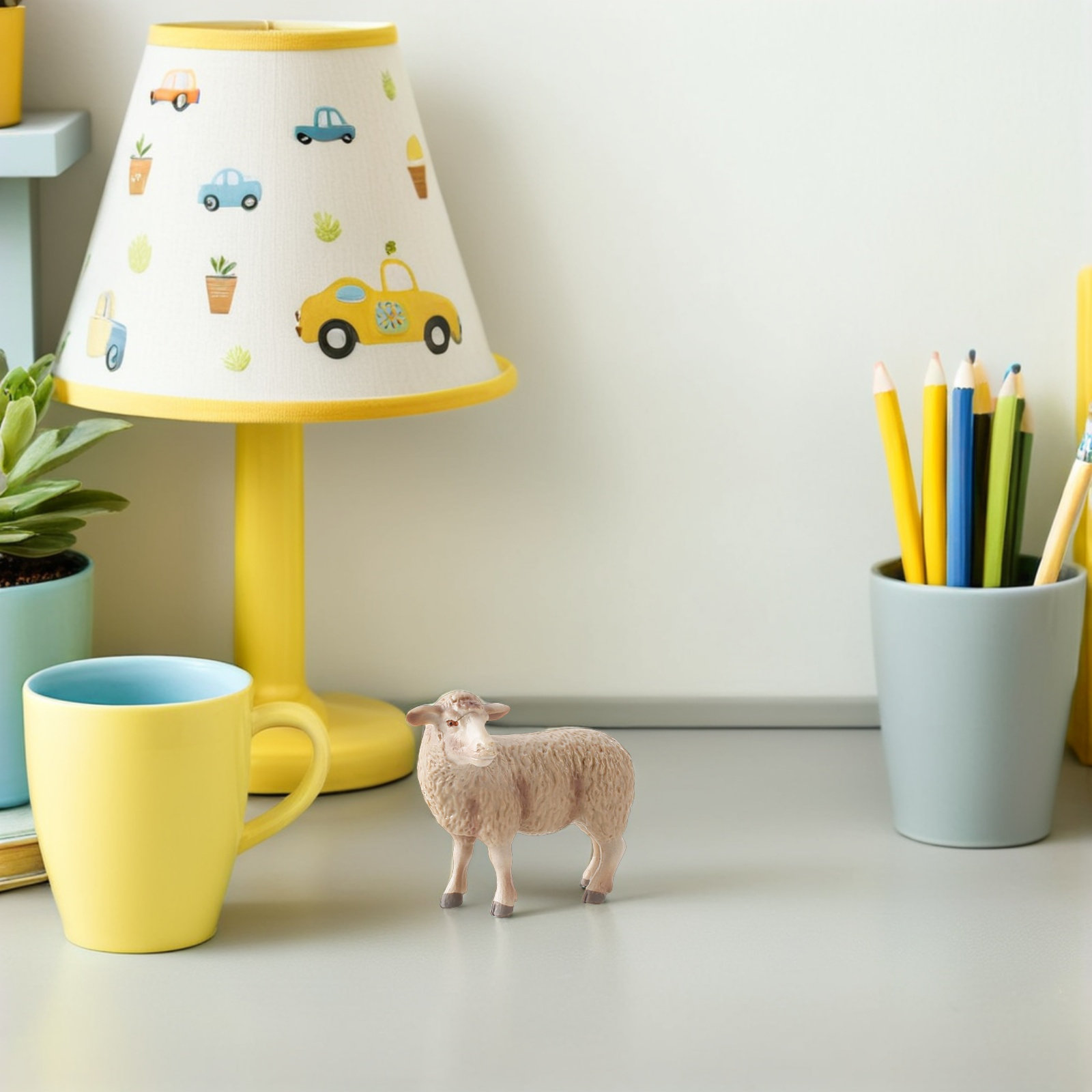 Home Decor Simulator - 1Pcs Simulated Sheep Decoration Realistic Lifelike