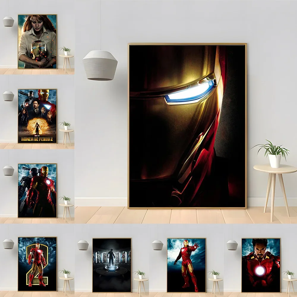 Geometric Wall Art - Marvel Superheroes Iron Man Series Home