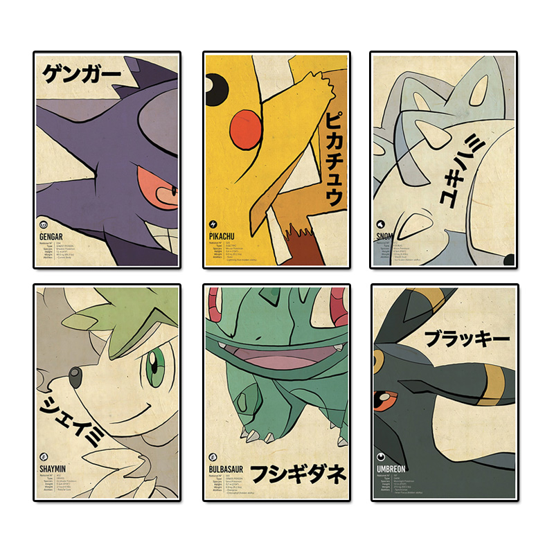 Vintage Pokemon Anime Figure C - đánh giá và giá Home Decor Scrap