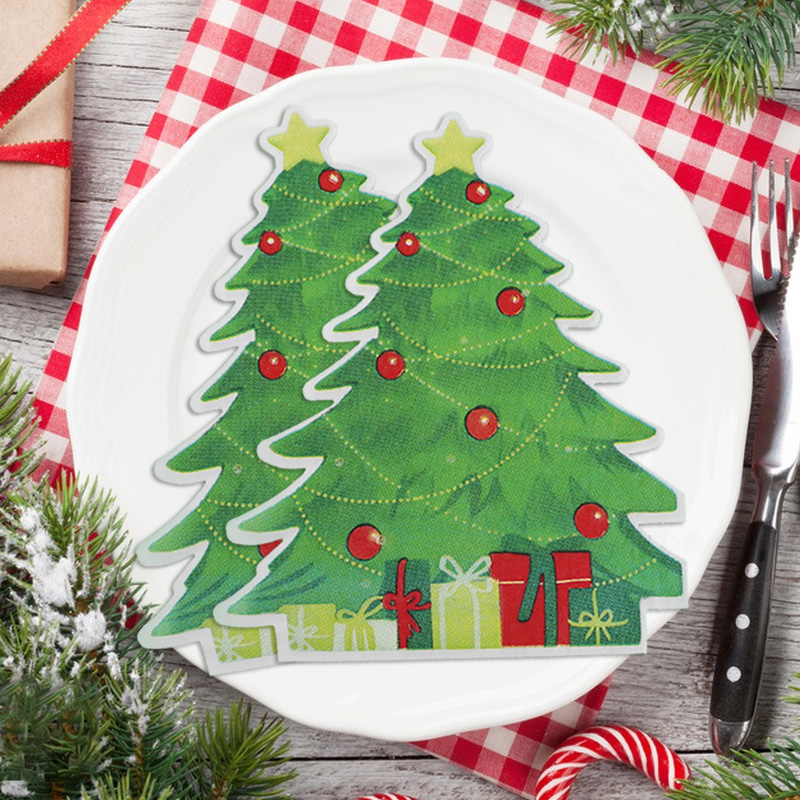20Pcs/bag Christmas Disposable - đánh giá và giá Home Decor Scrap