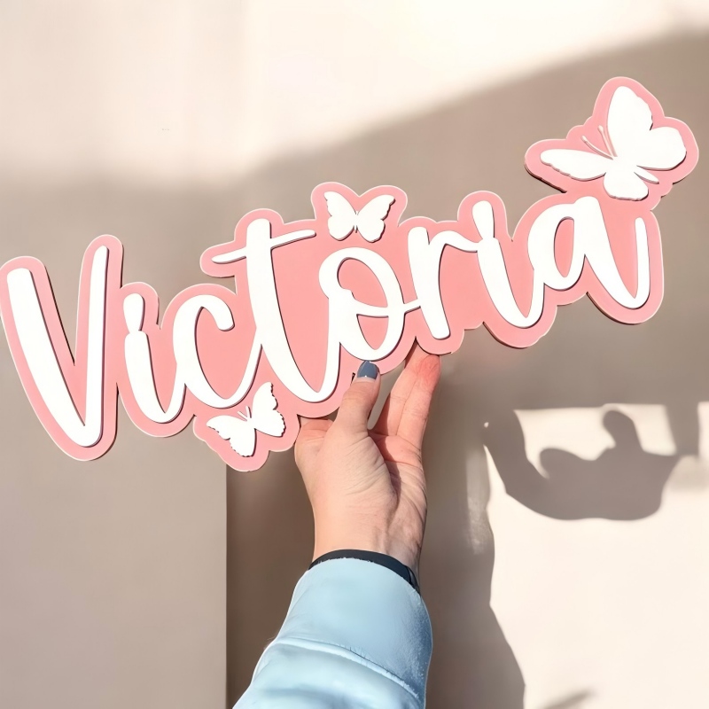 1Pc Custom Cartoon Butterfly N - đánh giá và giá Home Decor For Birthday