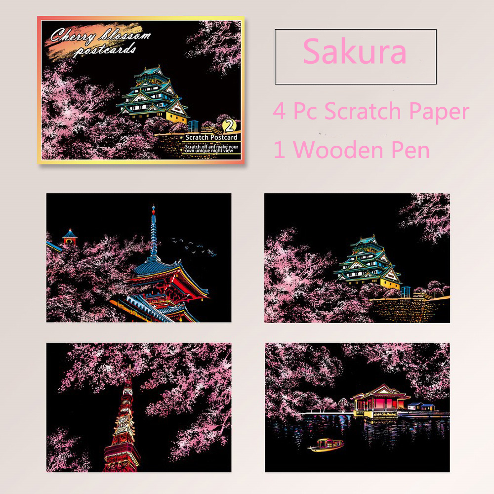 20*14cm DIY Night Scene Painti - đánh giá và giá Home Decor Scrap