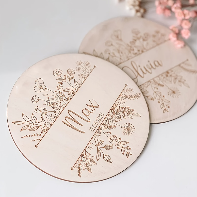 Personalized Floral Engraved N - đánh giá và giá Home Decor For Birthday