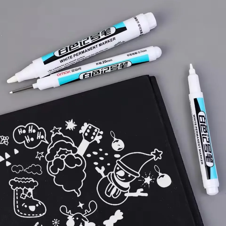 0.7/1.0/2.5MM White Permanent  - đánh giá và giá Canvas Painting