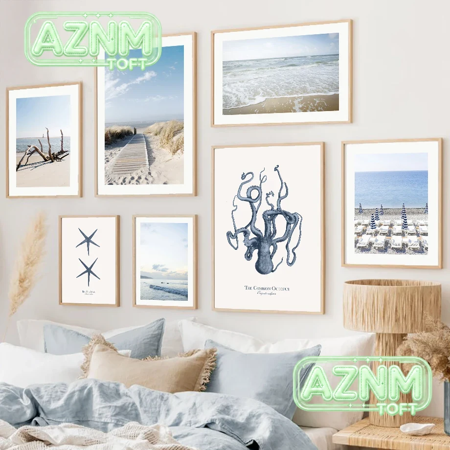 Wall Art Canvas Painting Sea B - đánh giá và giá Sand Art Picture