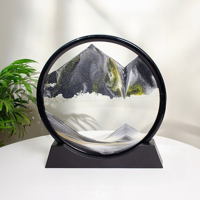 3D Hourglass Quicksand Moving  - đánh giá và giá Sand Art Picture