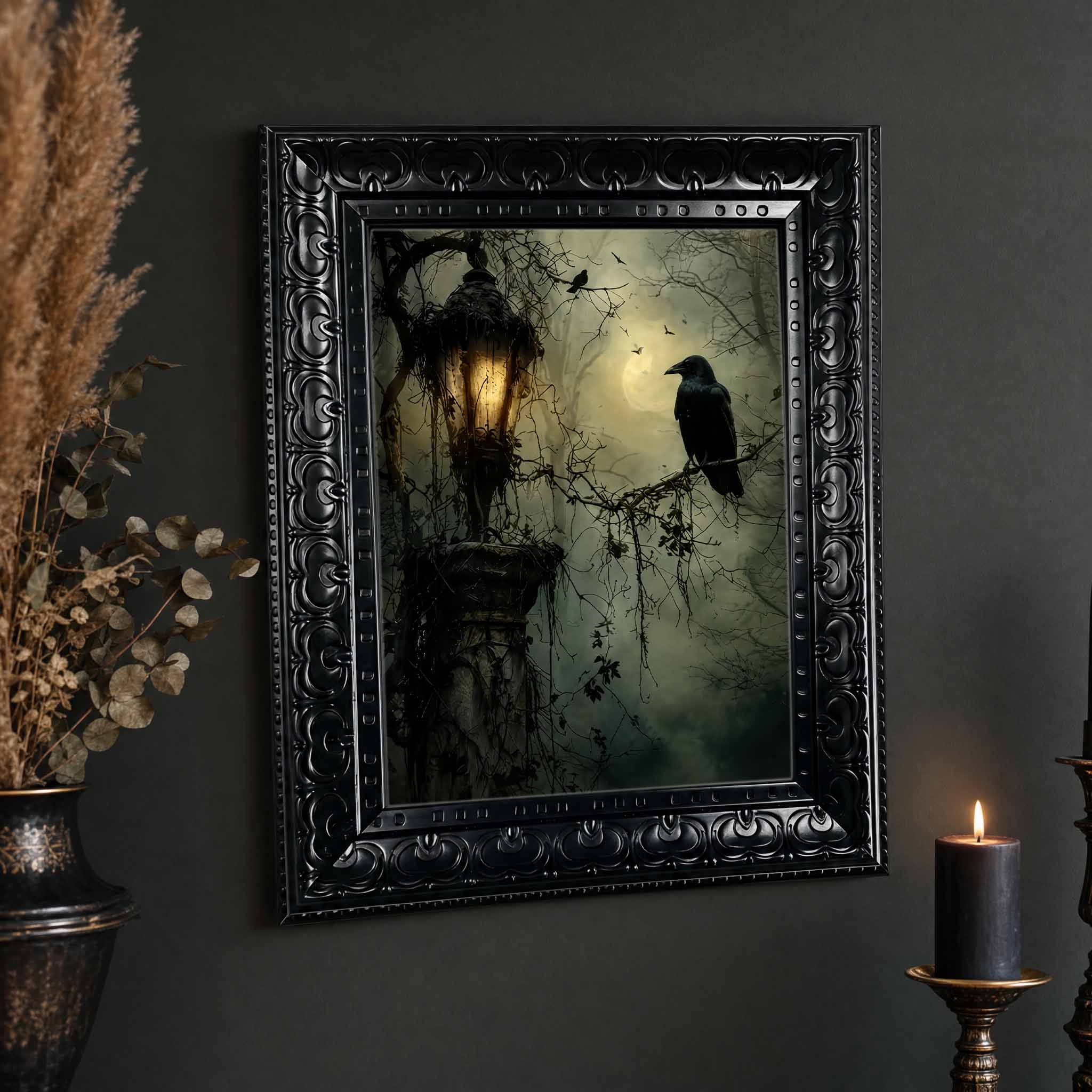 Halloween Wall Art, Framed Can - đánh giá và giá Geometric Wall Art