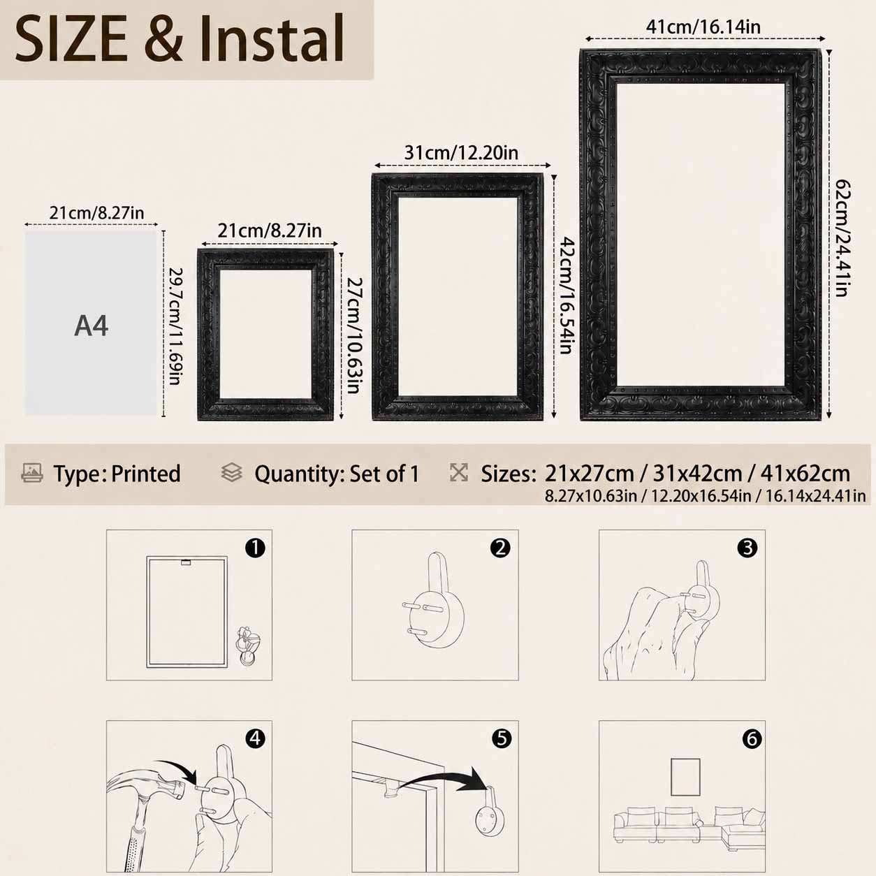Halloween Wall Art, Framed Can - đánh giá và giá Geometric Wall Art