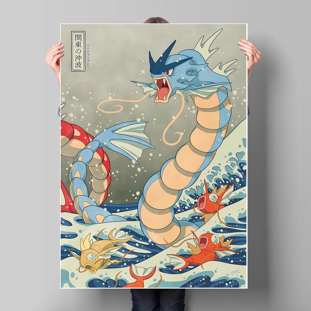 Japan Anime Pokemon Gyarados C - đánh giá và giá Home Decor Japanese