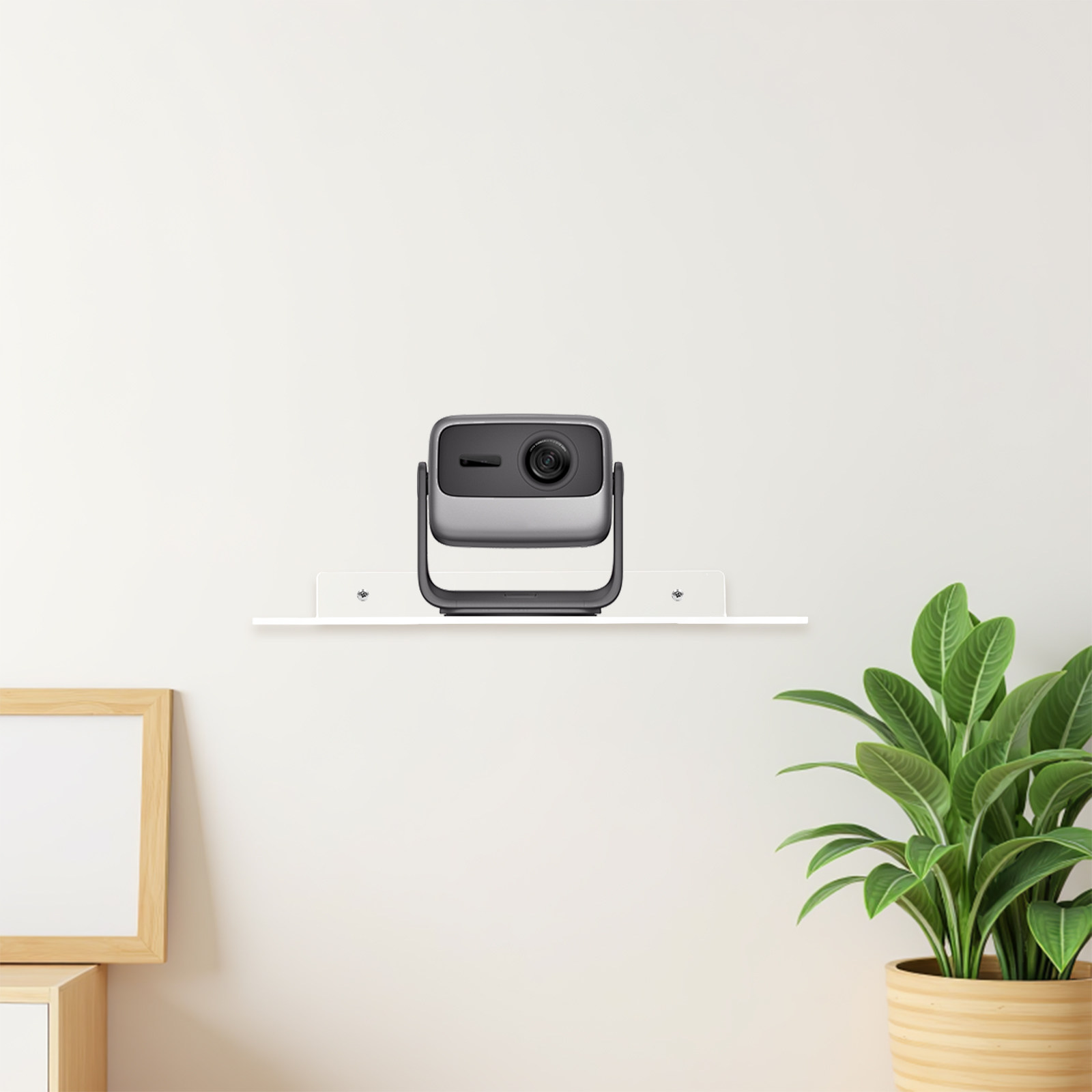 1Set Clear Acrylic Wall Mounte - đánh giá và giá Floating Shelves