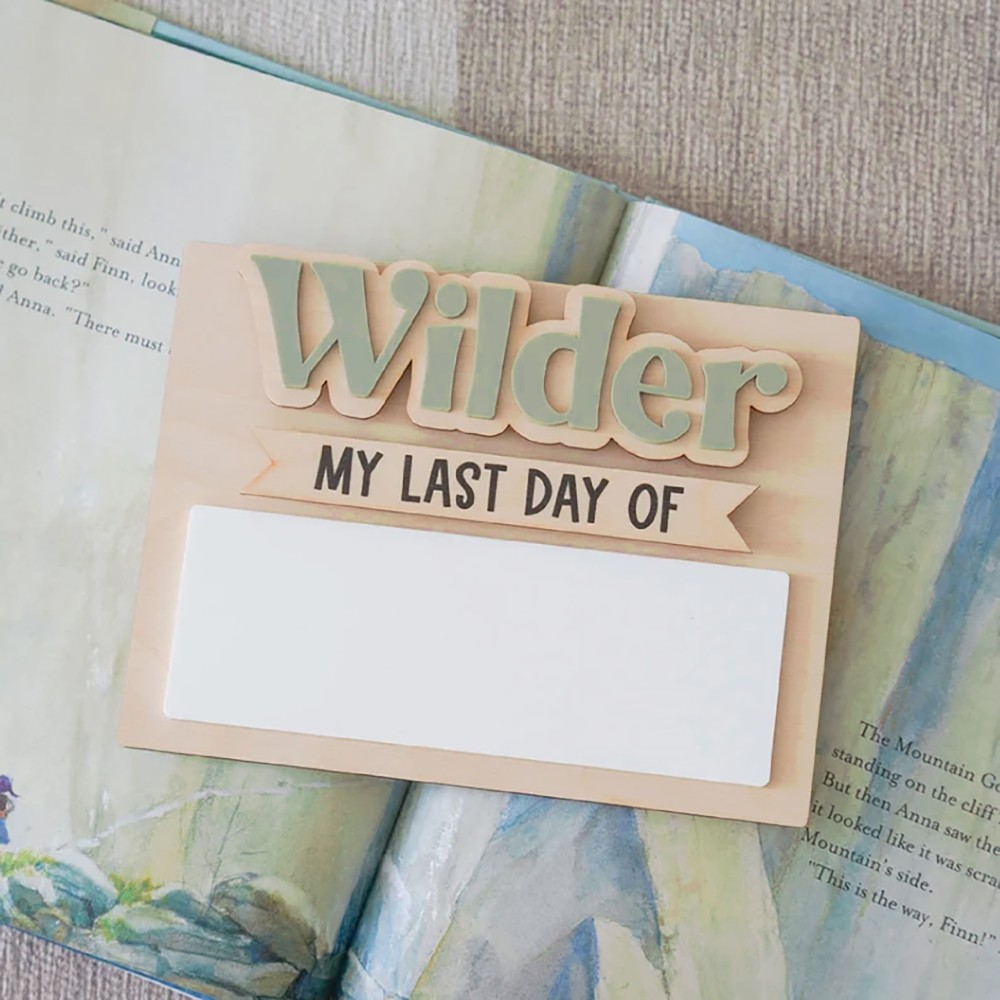 1Pc Custom First and Last Day  - đánh giá và giá Home Decor For Birthday
