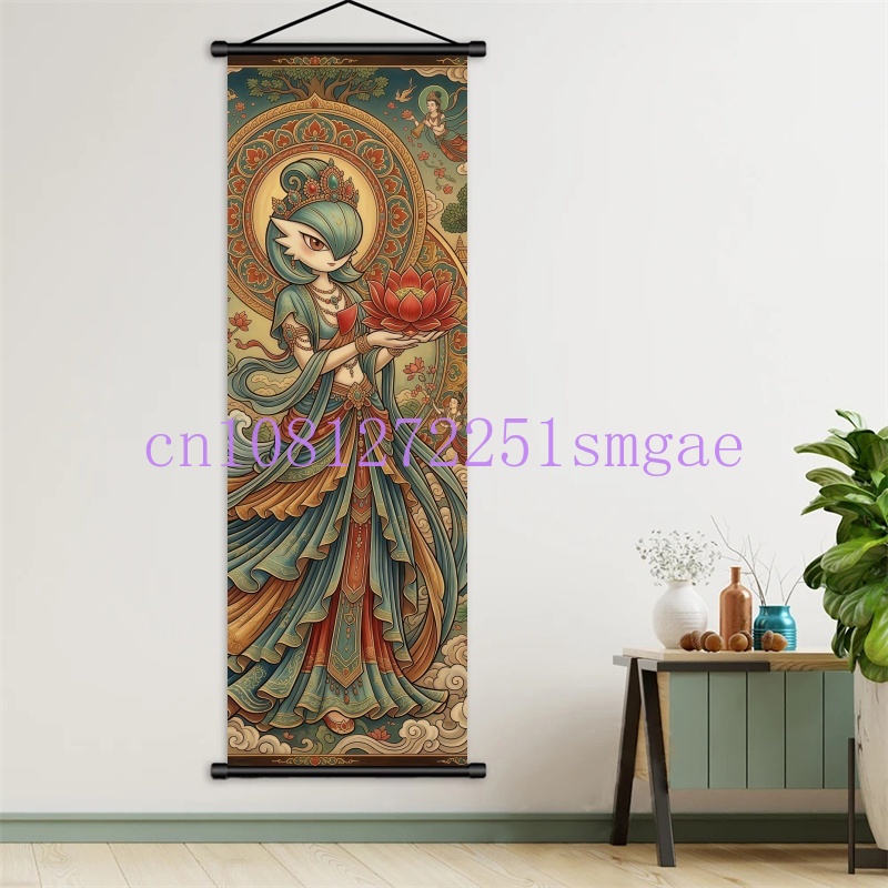 Pokemon Anime Poster Scroll Pa - đánh giá và giá Canvas Painting