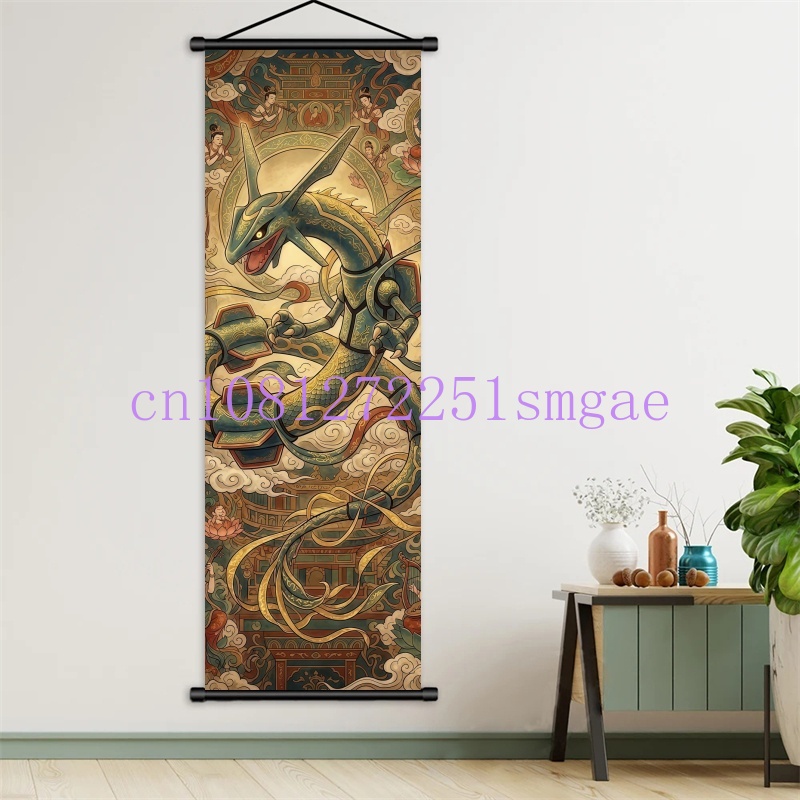 Pokemon Anime Poster Scroll Pa - đánh giá và giá Canvas Painting