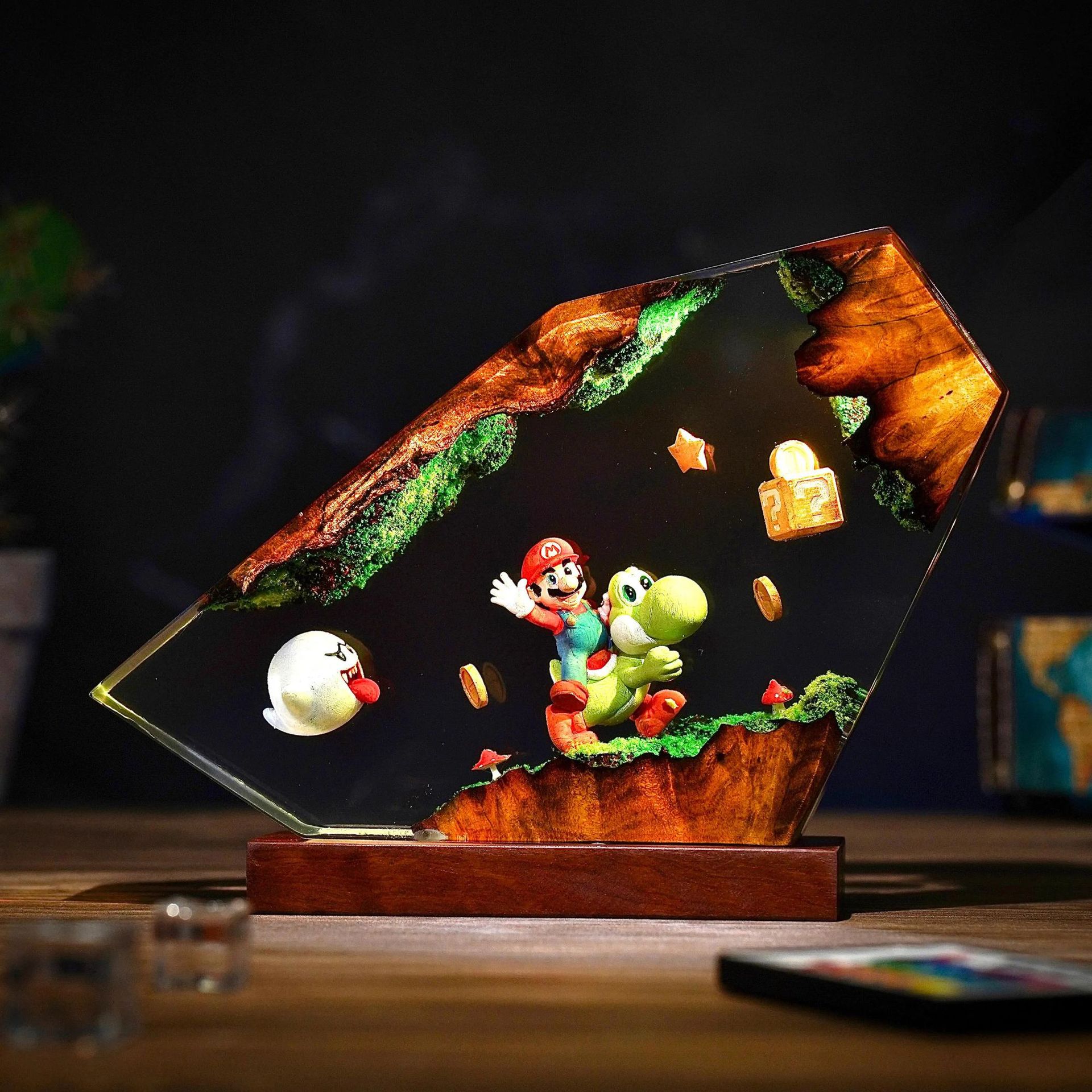 Table Resin Lamp Cartoon Anime - đánh giá và giá Home Decor Collection