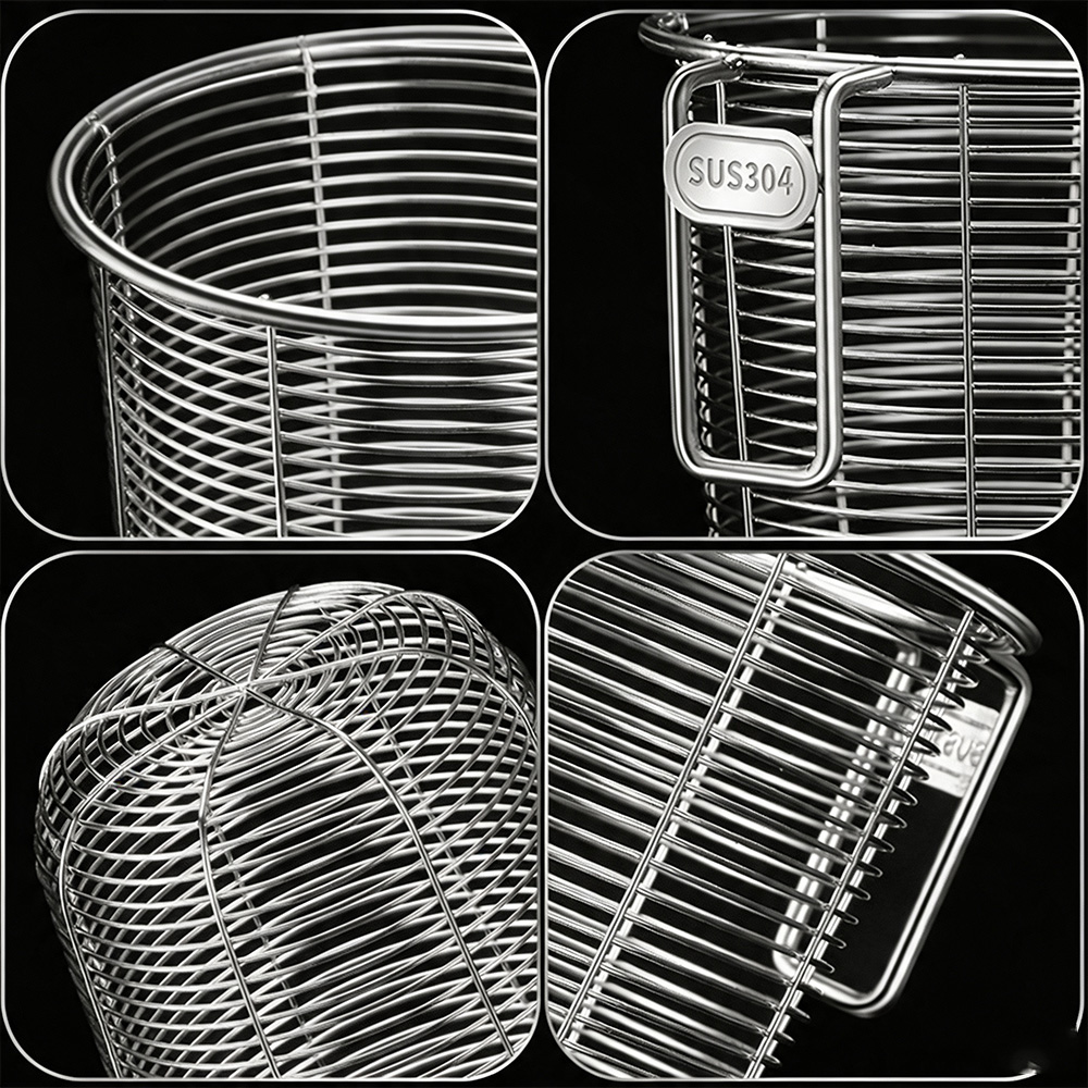 Wall Mounted 304 Stainless Ste - đánh giá và giá Woven Wall Basket
