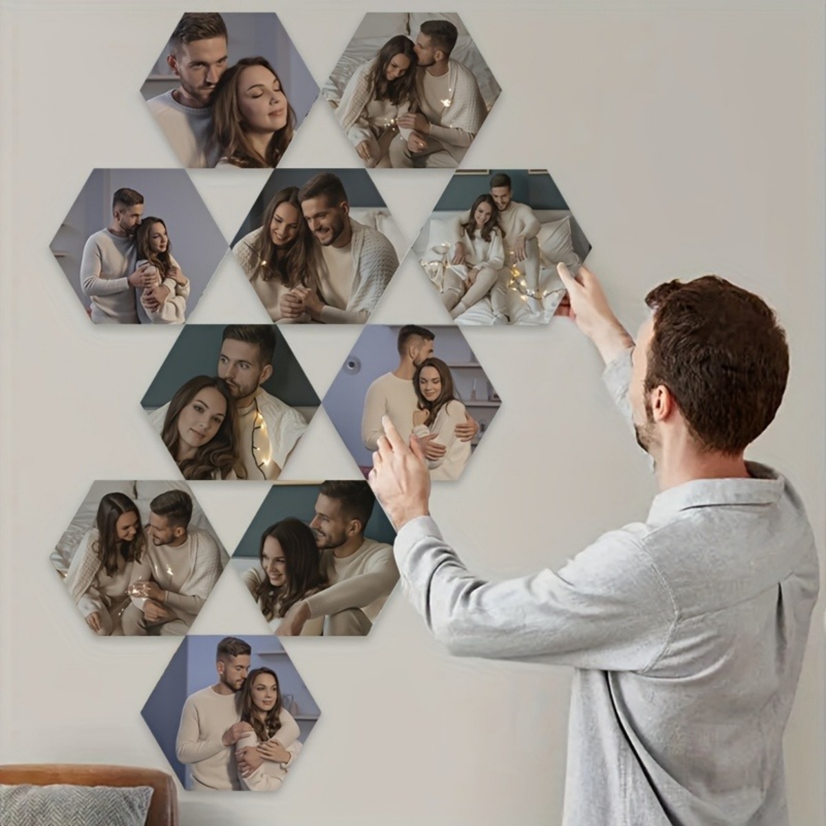 Custom Wall Decor — Modern Hex - đánh giá và giá Home Decor For Birthday