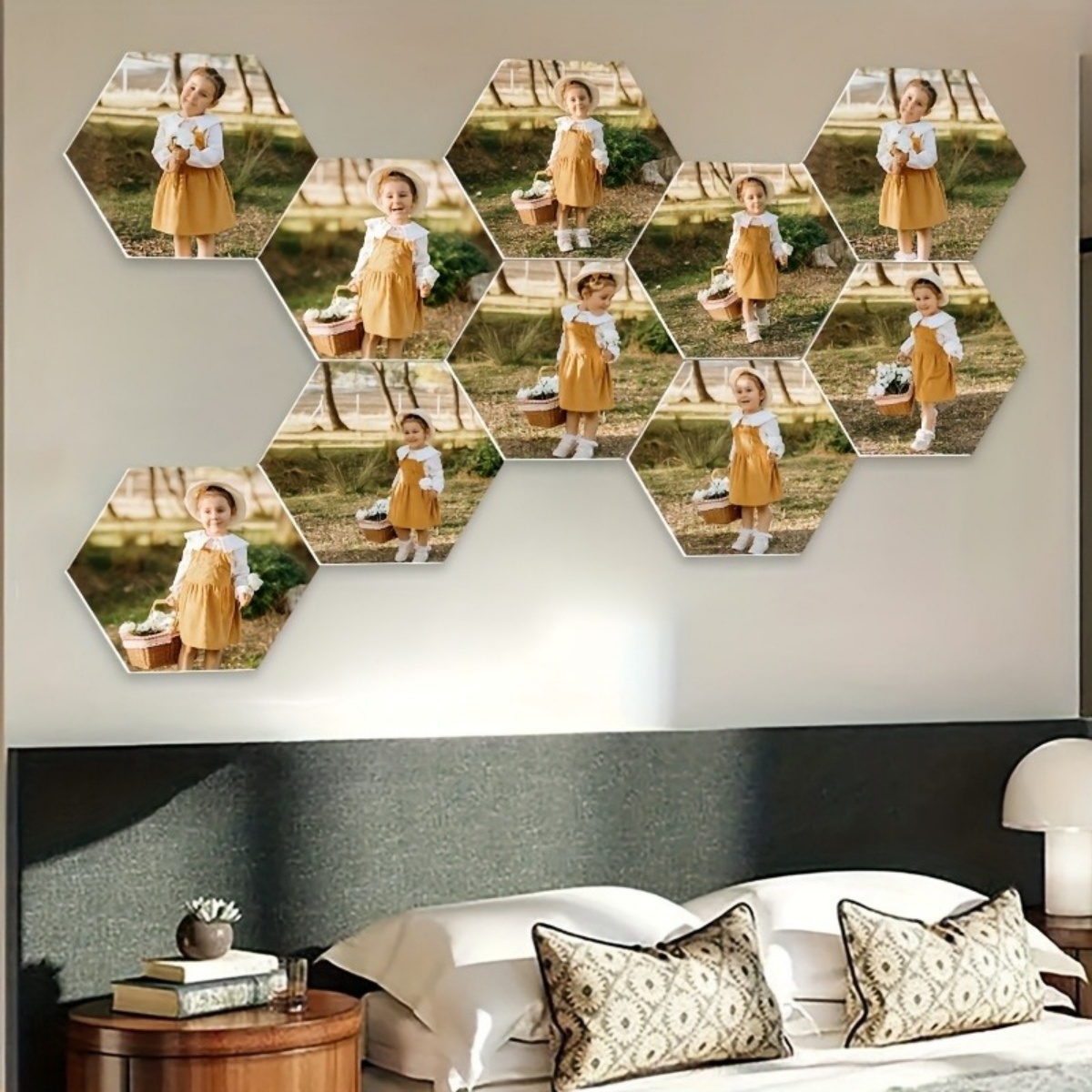 Custom Wall Decor — Modern Hex - đánh giá và giá Home Decor For Birthday