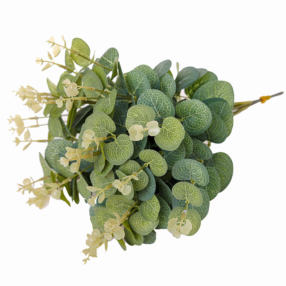 20PCS Fake Plants Silk Eucalyp - đánh giá và giá Home Decor Scrap