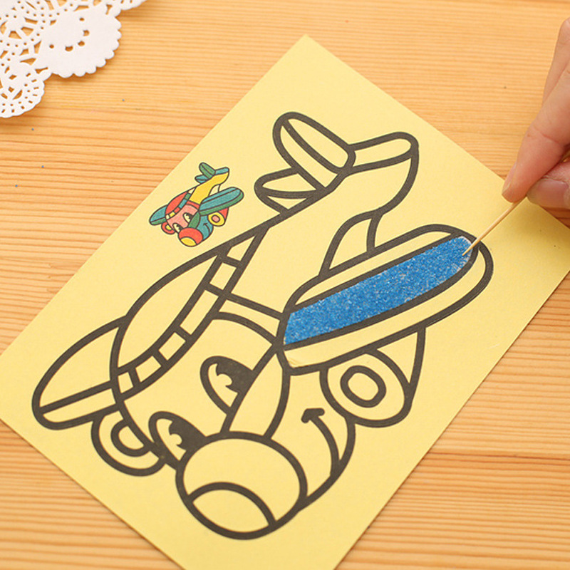 10 Chiếc DIY Tranh Cát Bộ Đồ C - đánh giá và giá Sand Art Picture