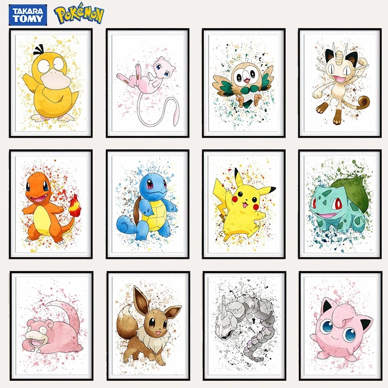 Pokemon Anime Comic Canvas Pai - đánh giá và giá Home Decor Scrap