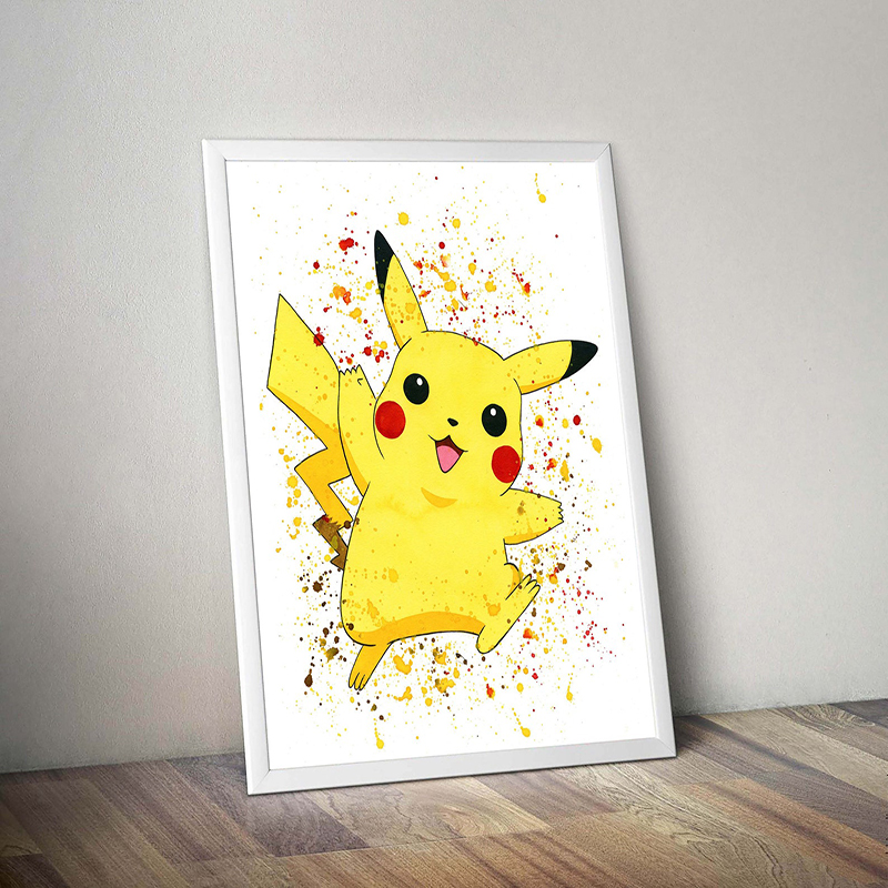 Pokemon Anime Comic Canvas Pai - đánh giá và giá Home Decor Scrap