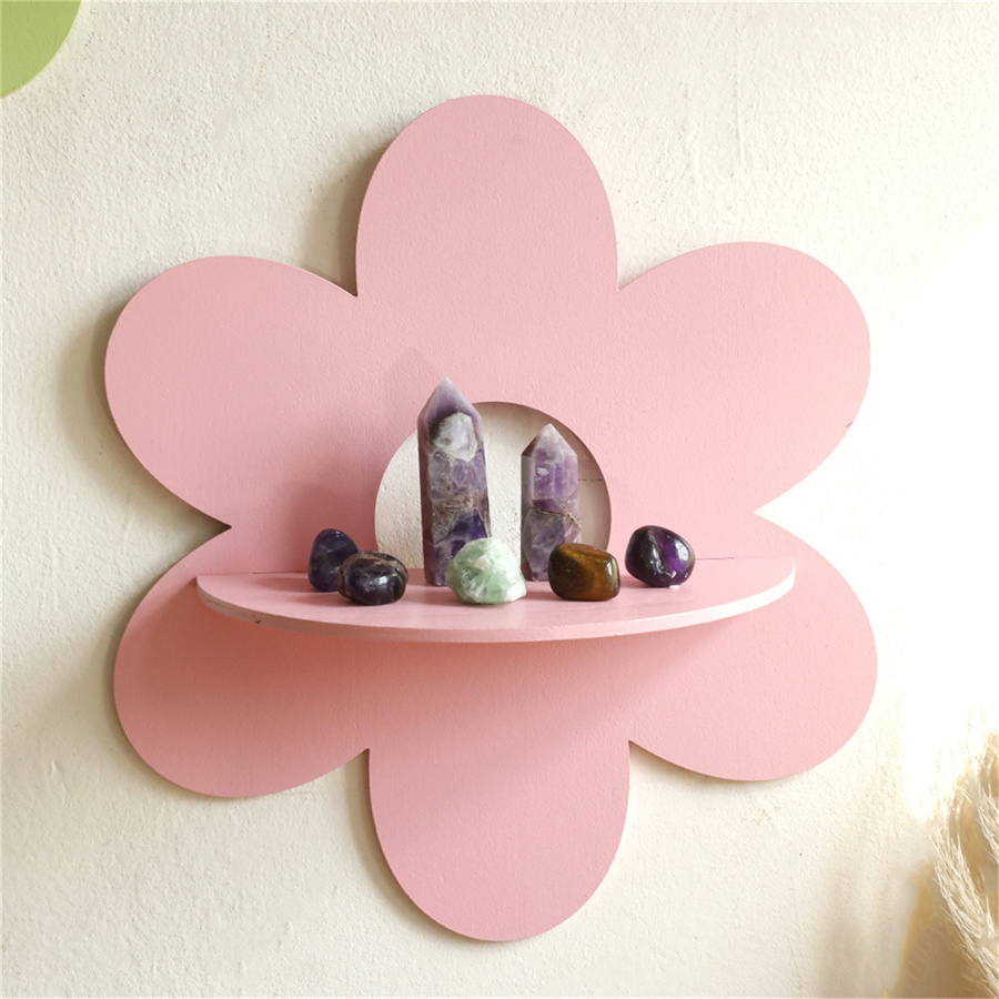 Flower Shape Wall Storage Hold - đánh giá và giá Floating Shelves
