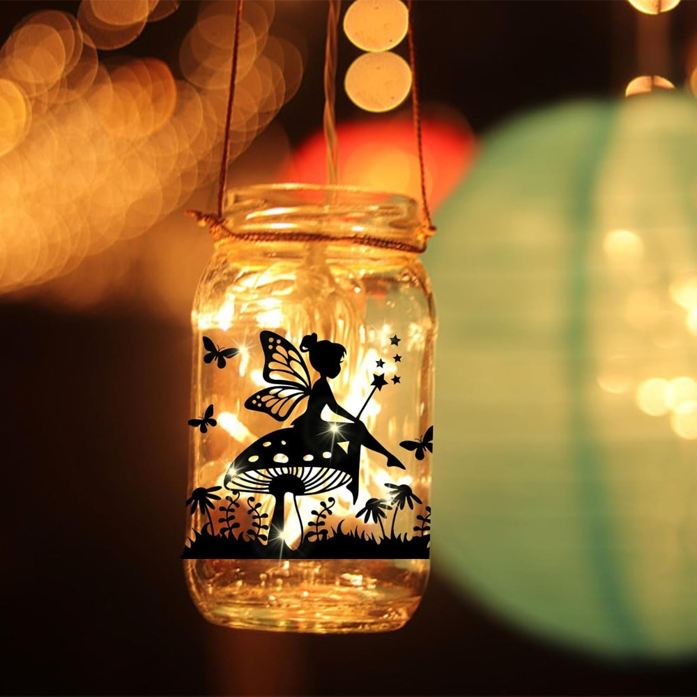 Elf Silhouette Jar Cutouts Pap - đánh giá và giá Home Decor Scrap