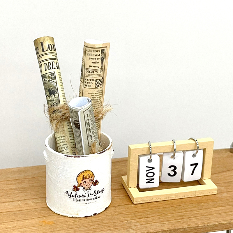 5Pcs Dollhouse Miniature Kraft - đánh giá và giá Home Decor Scrap