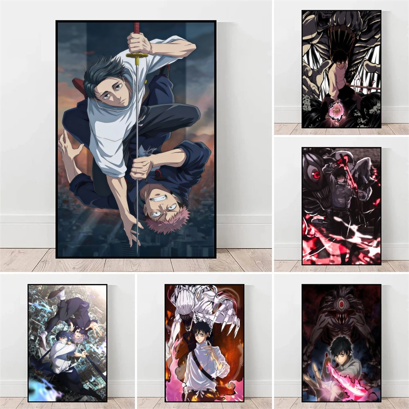 Jujutsu Kaisen Yuta Okkotsu &  - đánh giá và giá Canvas Painting