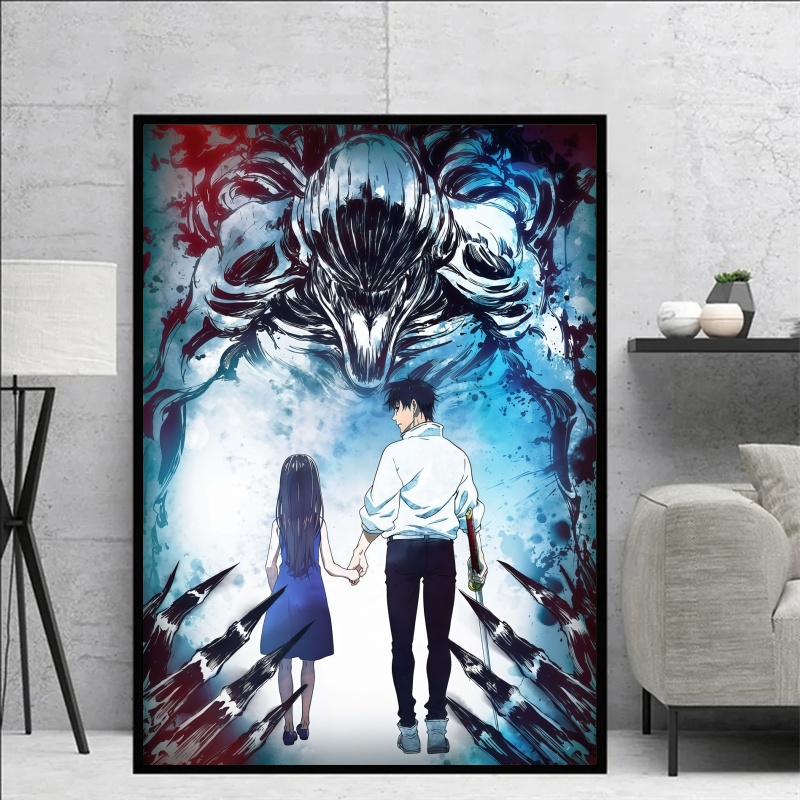 Jujutsu Kaisen Yuta Okkotsu &  - đánh giá và giá Canvas Painting