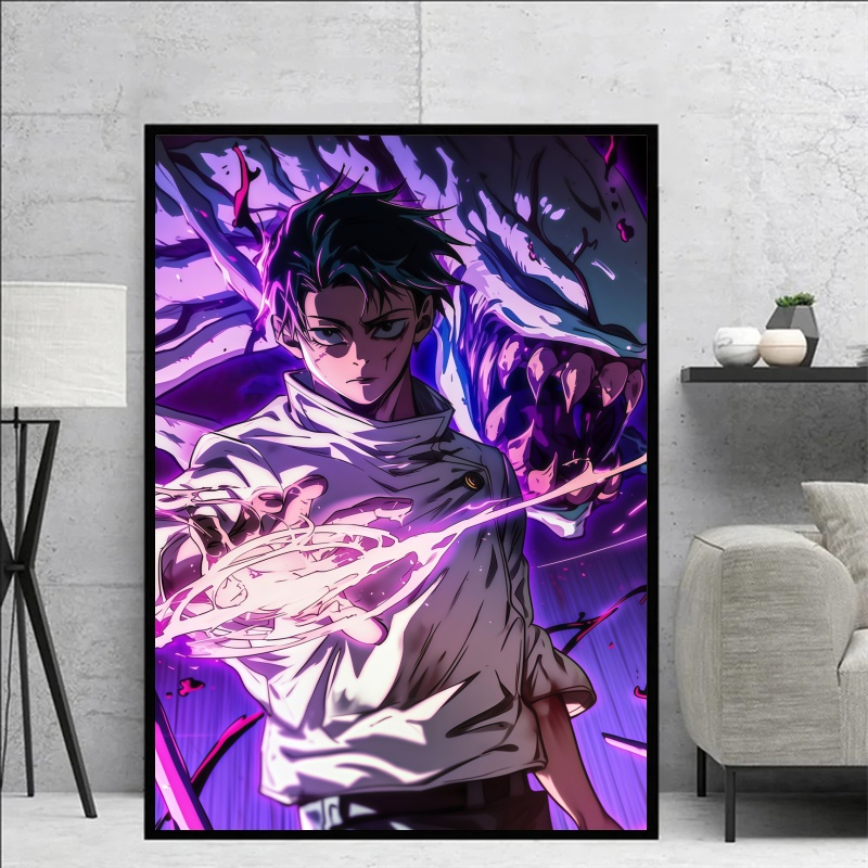 Jujutsu Kaisen Yuta Okkotsu &  - đánh giá và giá Canvas Painting