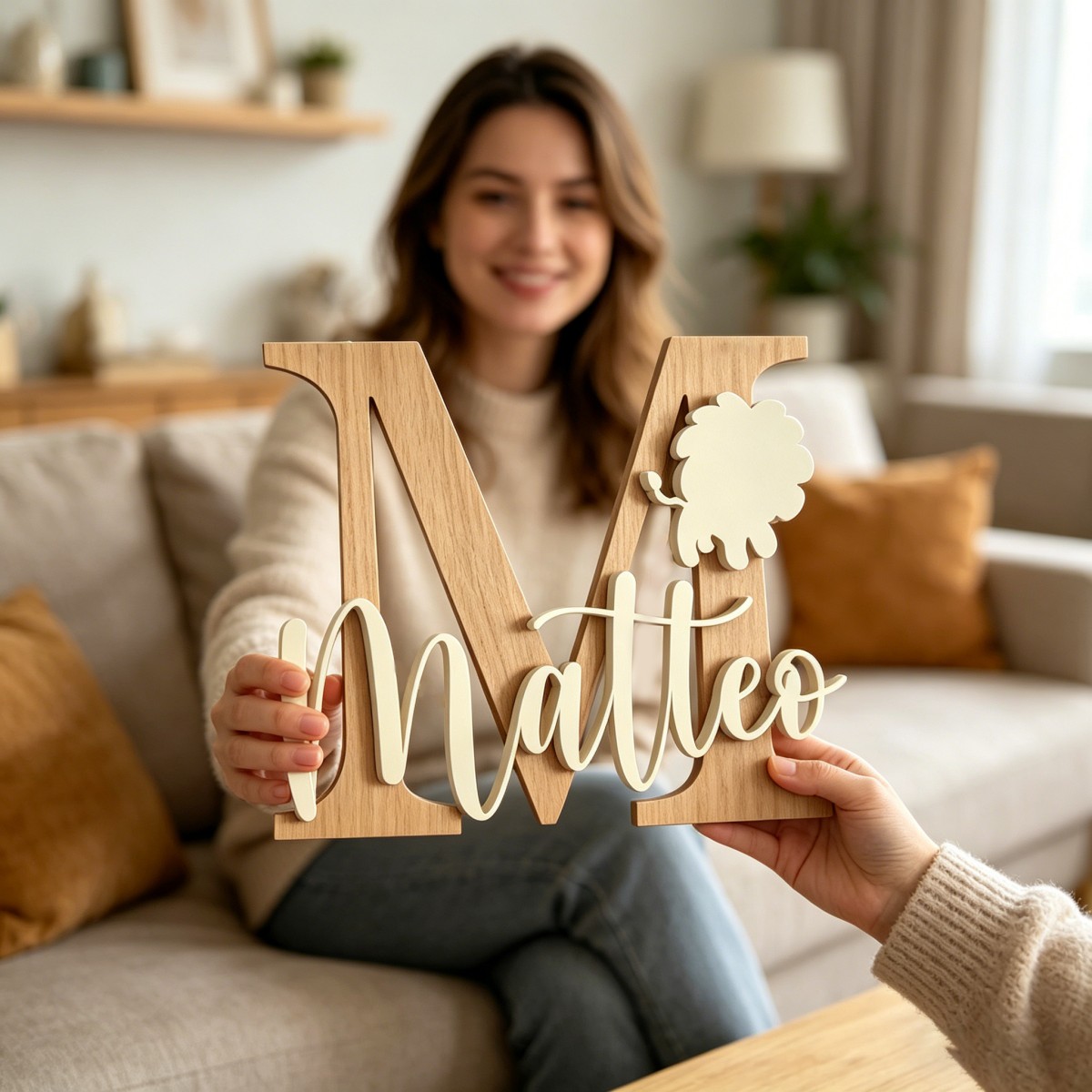 1Pc Custom Lion Name & Initial - đánh giá và giá Home Decor For Birthday