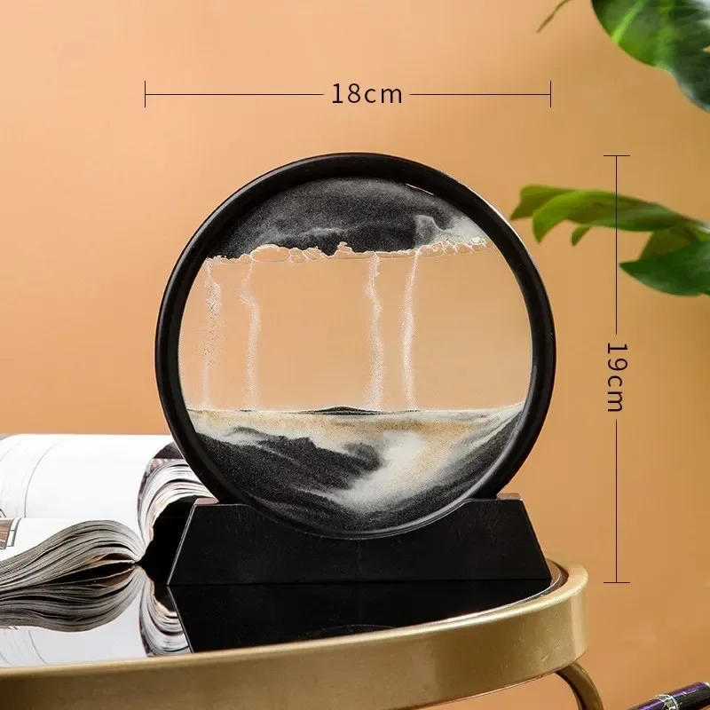 Flowing Painting Hourglass Qui - đánh giá và giá Sand Art Picture