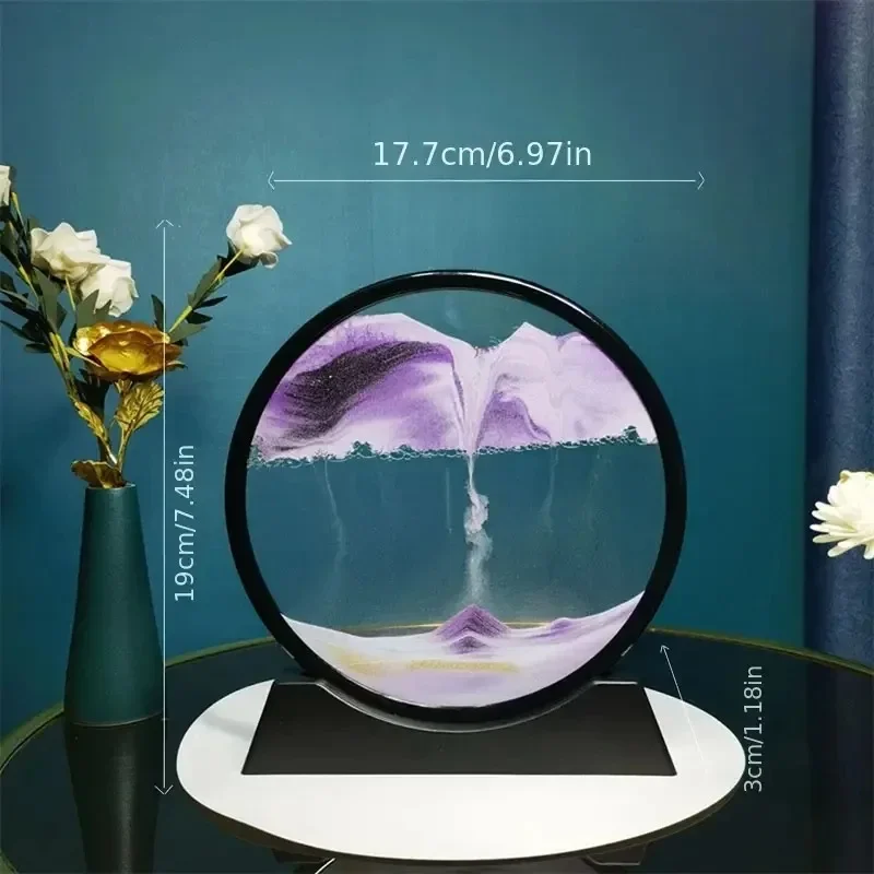 Flowing Painting Hourglass Qui - đánh giá và giá Sand Art Picture