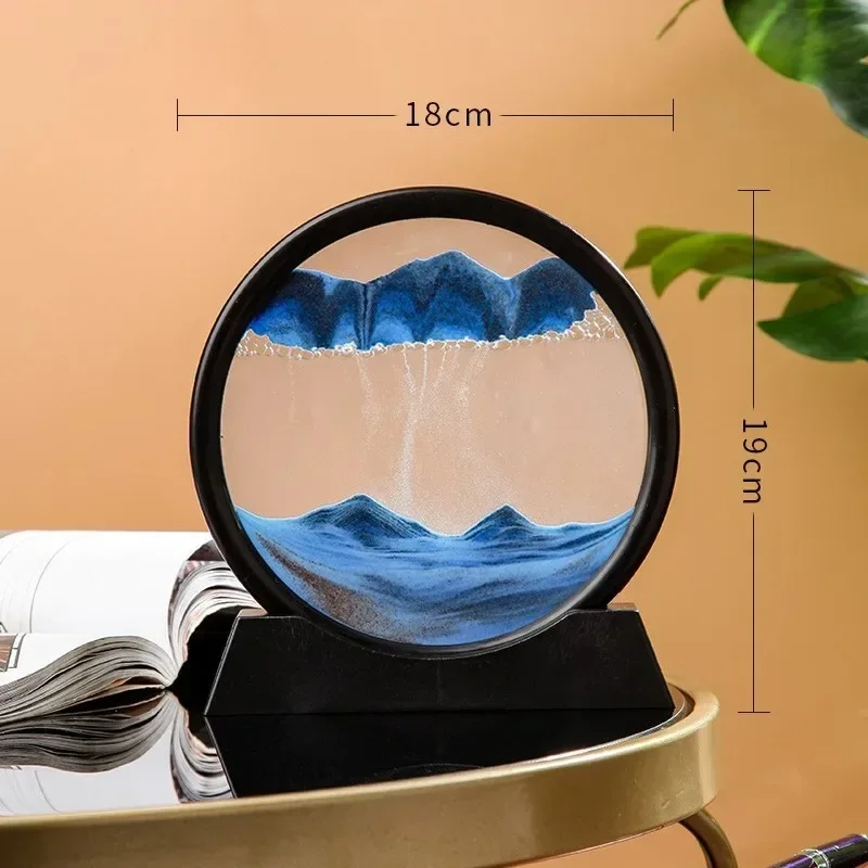 Flowing Painting Hourglass Qui - đánh giá và giá Sand Art Picture