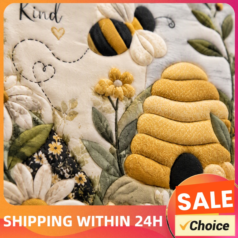 Bee Themed DIY Fabric Art Kit  - đánh giá và giá Home Decor Theme