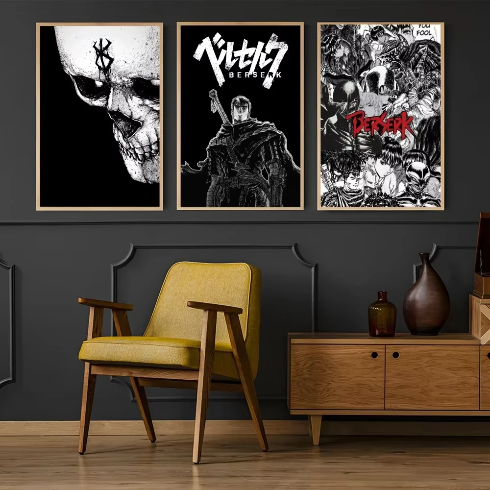 Anime B-berserk Poster Paper P - đánh giá và giá Home Decor Scrap