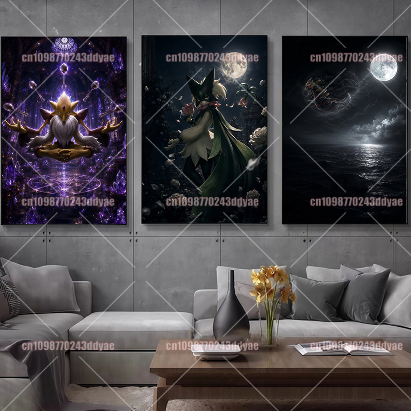 Anime Pokemon Character Canvas - đánh giá và giá Canvas Painting