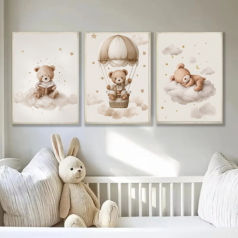 3pcs/set Bohemian Teddy Bear A - đánh giá và giá Home Decor Theme