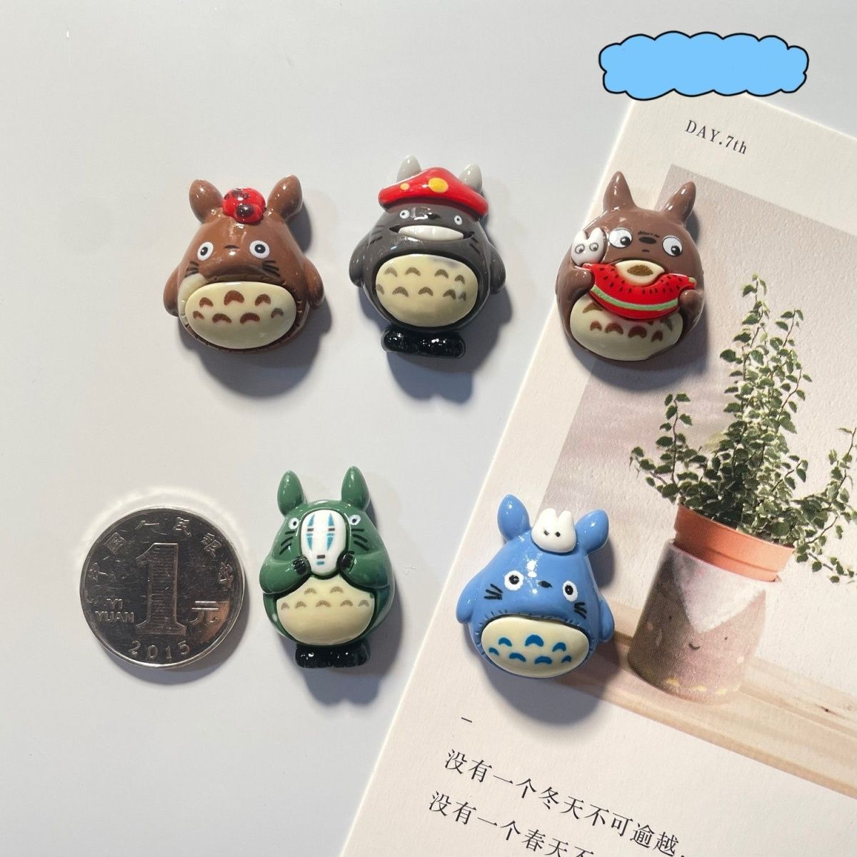Totoro Anime Resin Fridge Magn - đánh giá và giá Home Decor Collection